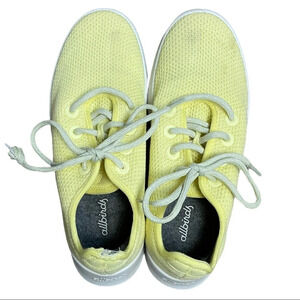 Allbirds Women’s Tree Runners Sneakers Kauri Yellow Size 8 Shoes